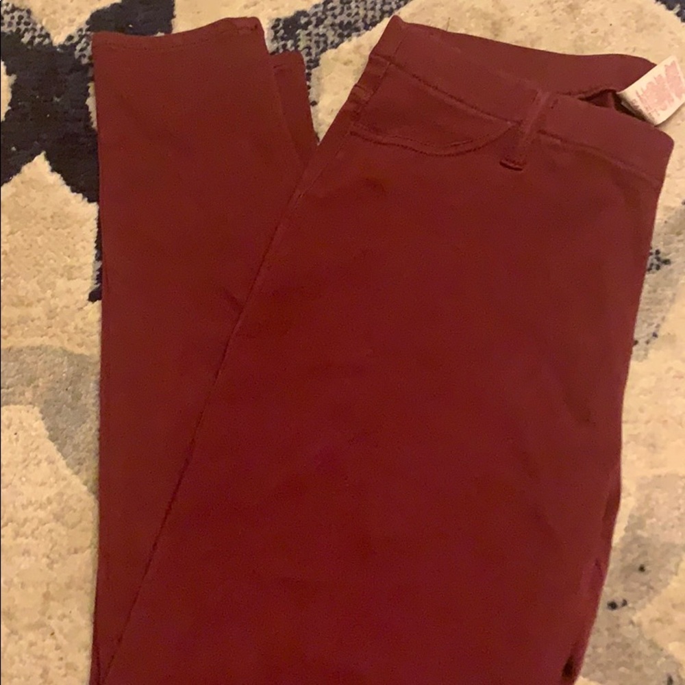 Burgundy Jeffings